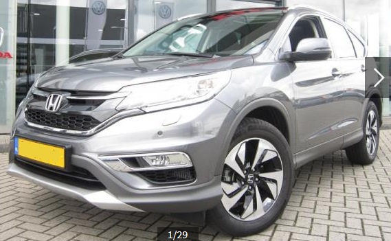Left hand drive HONDA CR V 1.6 I-DTEC 88KW Executive